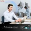 Casca Call Center Wireless CerCip 786, Cu statie de încarcare, Autonomie baterie 26 ore, Anulare zgomot, Multipoint