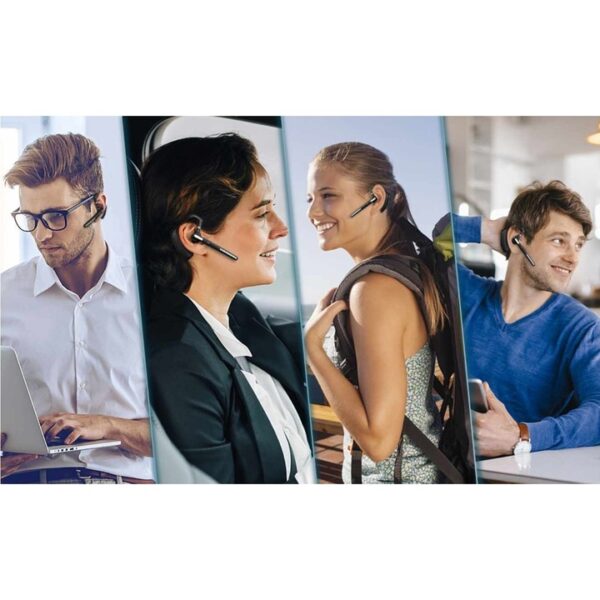 Casca Bluetooth Wireless CerCip G6, Autonomie 110 ore, Anulare zgomot fundal, Multipoint