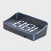 Ecran Head Up Display M2, Afisare kilometraj, Conectare la mufa USB, Universal, Afisaj digital, Alb