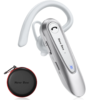 Casca Bluetooth New Bee LC-B45, Baterie 20 ore, Anulare zgomot AI, Două microfoane, Multipoint, Culoare Alb