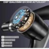 Casca Bluetooth CerCip A6L, Autonomie baterie 25 ore, Carcasa de incarcare, Anulare zgomot, Multipoint