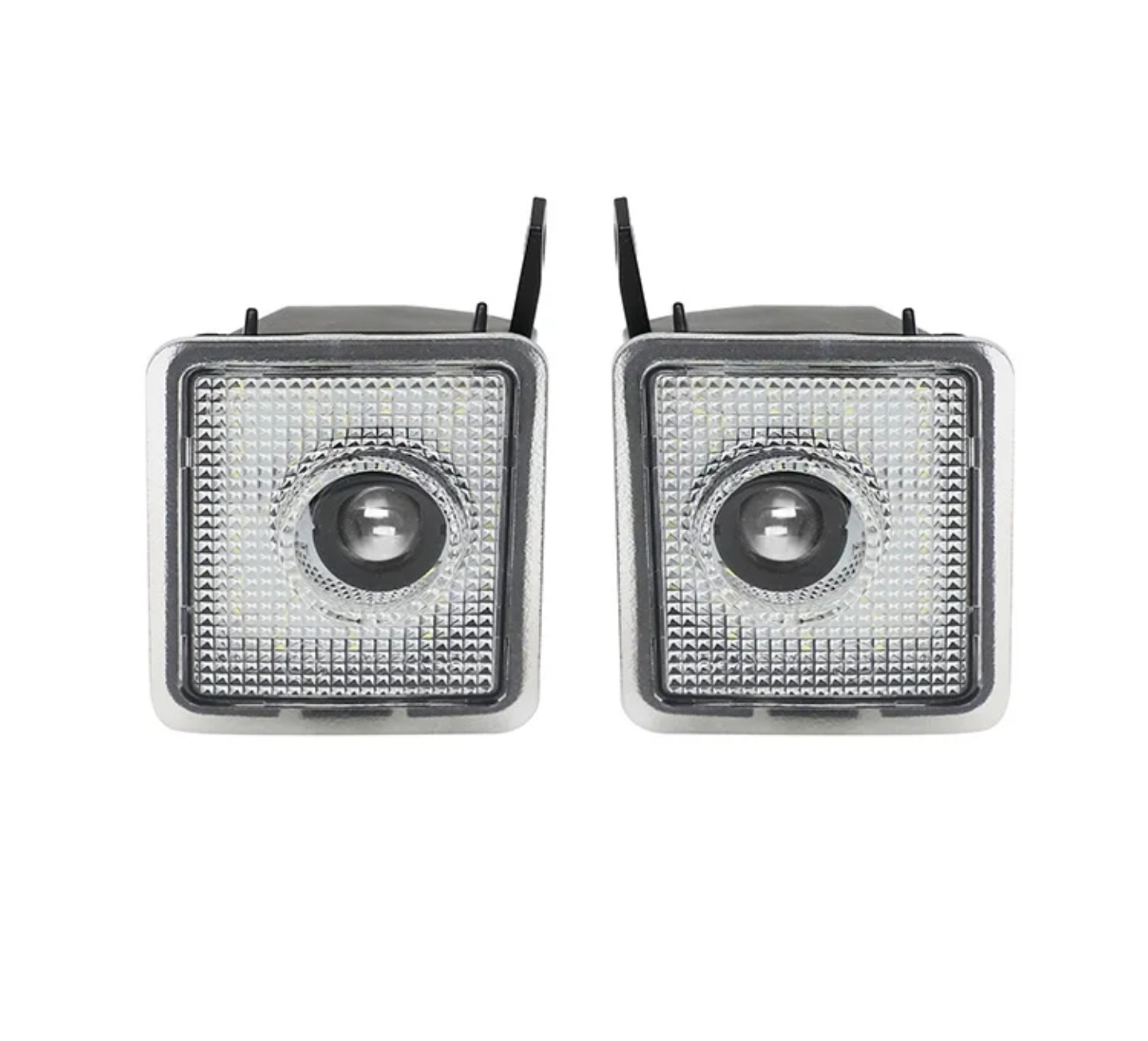 40771691 Set lampi oglinda cu proiectie logo Ford, CRC, compatibil cu modelele Kuga 2008-2012, Focus 2012-2014, C-Max 2003-2010, Escape 2015-2016, Mondeo IV 2007-2014