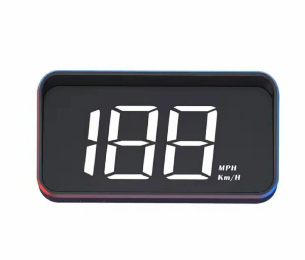 Ecran Head Up Display M2, Afisare kilometraj, Conectare la mufa USB, Universal, Afisaj digital, Alb