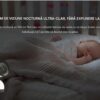 Camera Video pentru Bebelusi 2 in 1 KB11, Baby Monitor si Telefon, Detectie Miscare/Sunet,  Temperatura, Umiditate, Cantece, Cloud + SD, Senzor nocturn, LCD, Wireless, 3MP