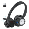 Casca Call Center New Bee BH58, Autonomie baterie 25 ore 400 mAh, Call Center, Reducere zgomot fundal AI, Sunet Stereo Hi-Fi, Multipoint, Universala, 3 moduri de conectare