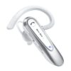 Casca Bluetooth New Bee LC-B45, Baterie 20 ore, Anulare zgomot AI, Două microfoane, Multipoint, Culoare Alb