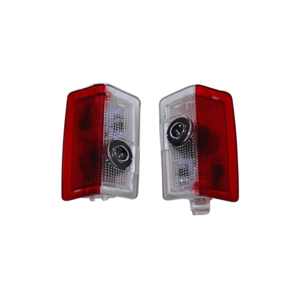 Lampi Portiere Auto Mercedes Benz, Holograma LED cu LOGO, Compatibile cu clasele A, B, C, E, AMG, ML, GL, GLA, M, 4Matic