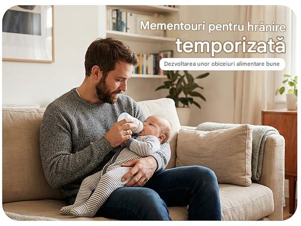 Camera Video pentru Bebelusi 2 in 1 KB11, Baby Monitor si Telefon, Detectie Miscare/Sunet,  Temperatura, Umiditate, Cantece, Cloud + SD, Senzor nocturn, LCD, Wireless, 3MP