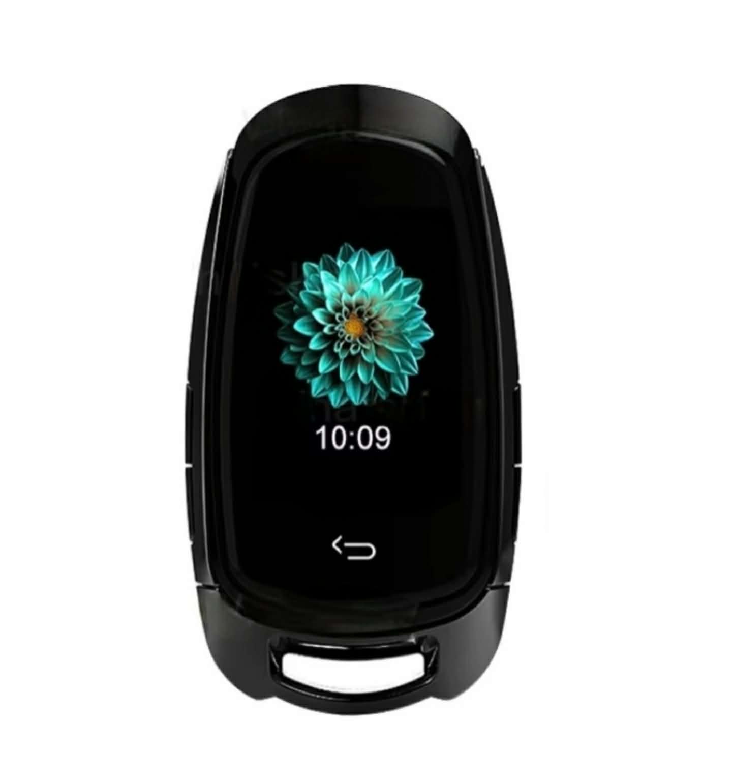 Cheie Auto Smart cu Display SK05 Negru, Activare Keyless Entry, 4 butoane, LCD cu touchscreen