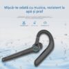 res_00f4540d9e223168278e41c351cafaf8 Casca Bluetooth CerCip G3, Autonomie baterie 15 ore, Cu carcasa de încarcare, Eliminare Zgomot, Universală, Negru