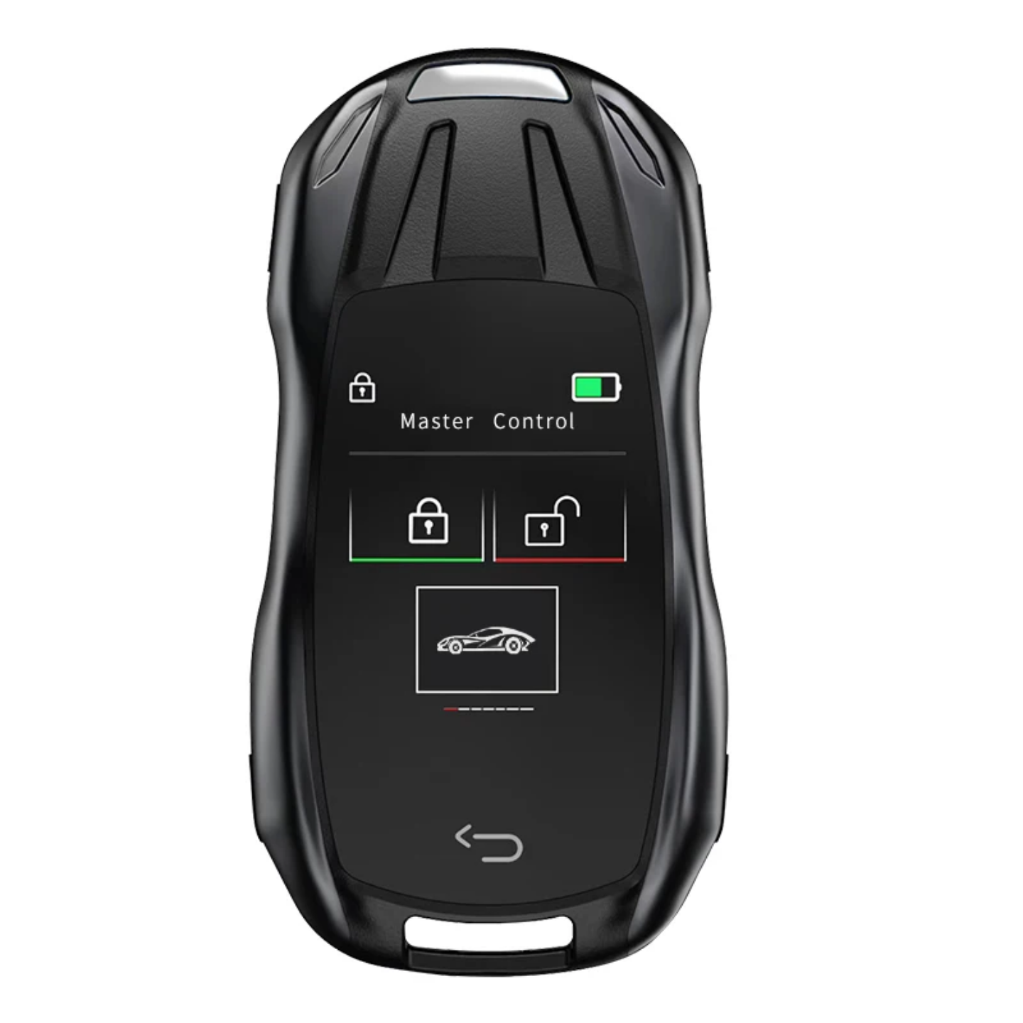 Cheie Auto Smart cu display 828, Activare Keyless Entry, 4 butoane, LCD cu touchscreen