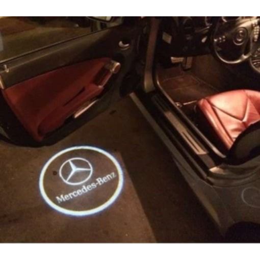 res_2dc13ec3ce6a324a0fcf4a2d82167a76 Lampi Portiere Auto MERCEDES BENZ, Holograma LED cu LOGO, Compatibile cu W204, C260, C300, C200, C280, C230
