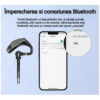 Casca Bluetooth CerCip A6L, Autonomie baterie 25 ore, Carcasa de incarcare, Anulare zgomot, Multipoint