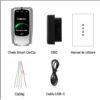 Cheie Auto Smart cu LAMA DE URGENTA, Activare Keyless Entry, 4 butoane, LCD cu touchscreen