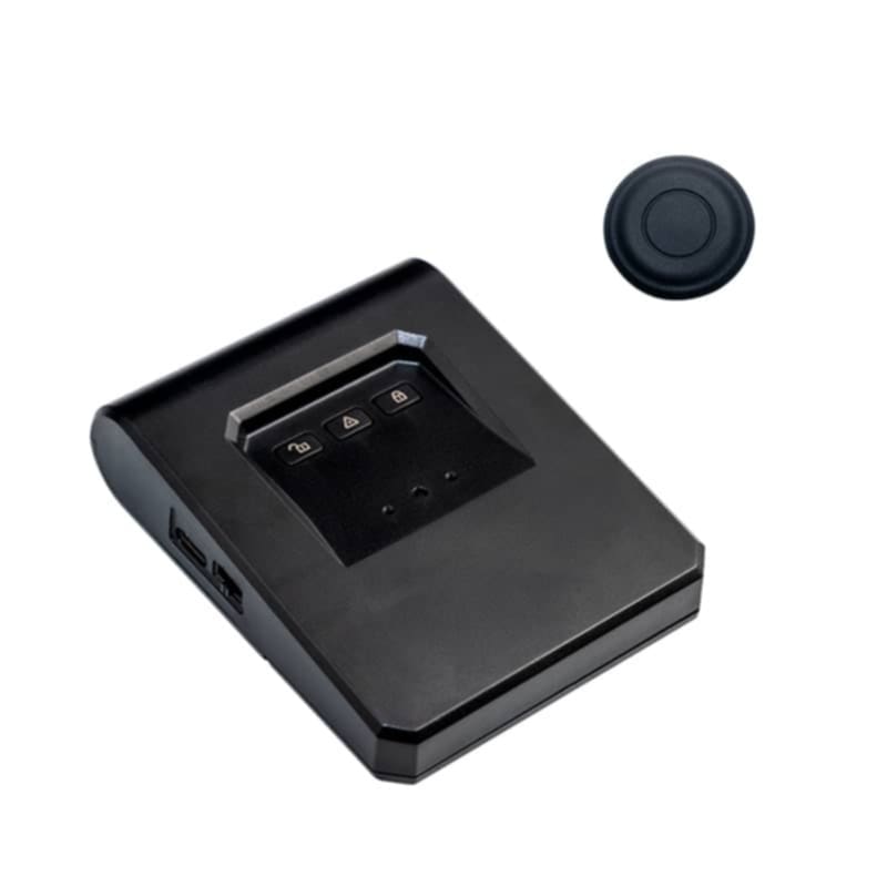 Cheie Auto Smart CF400, Activare Keyless Entry, 3 butoane, Smart Car Key cu buton mobil