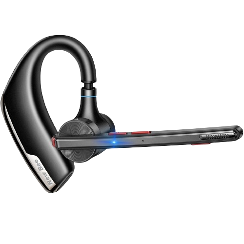 Casca Bluetooth New Bee M51, Baterie 60 ore, Cu carcasă, Două microfoane, Reducere zgomot DSP, Sunet HD, Multipoint, Două moduri de încărcare