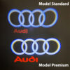 Lampi portiere AUDI cu Logo, Compatibile cu A7, A5, A6, A3, A4, A1, R8, TT, Q7, Q5, Q3, A8, S3, S4, S5, S6, S7, S8, RS4, RS5, RS6