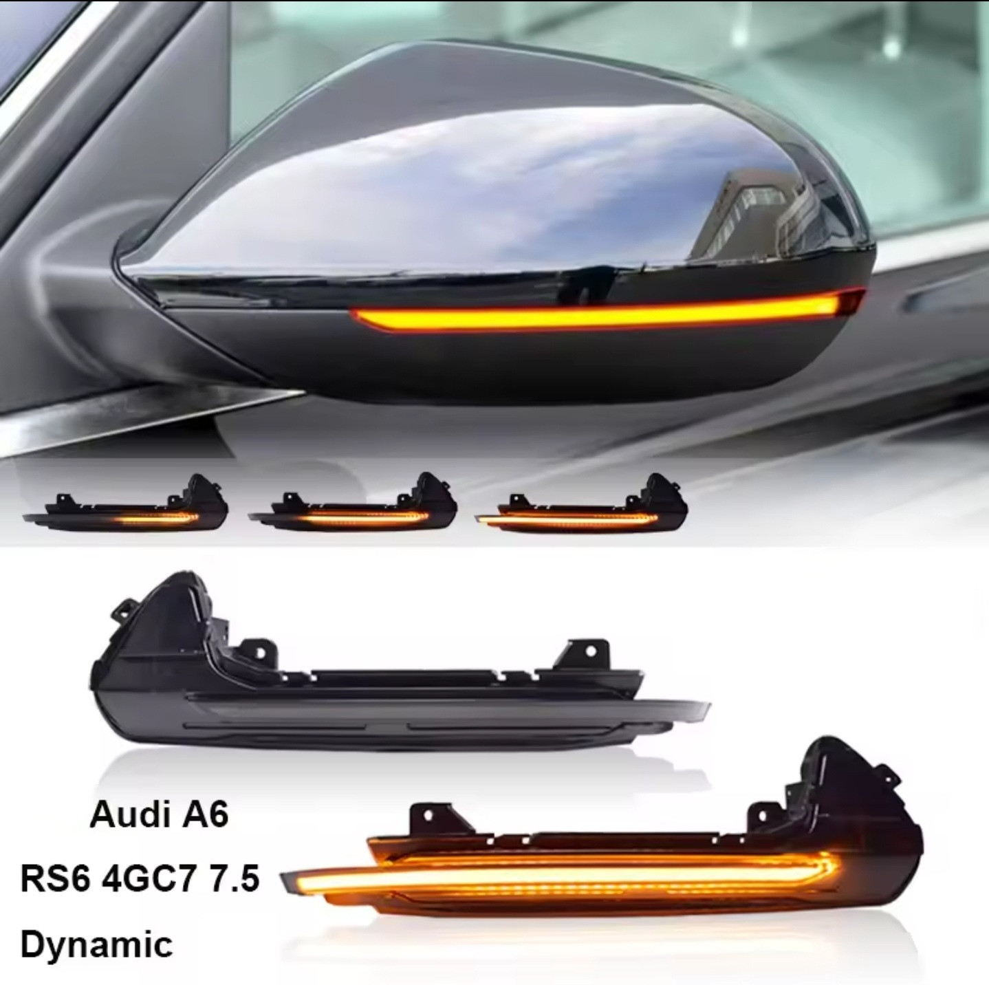 Semnalizari dinamice oglinda AUDI A6 C7 2013-2018, S6 2013-2017