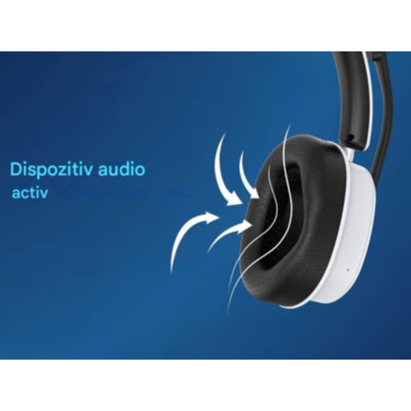 Casca GAMING CerCip G-96, Autonomie baterie 35 ore, Cu microfon, Anulare Zgomot