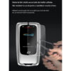 Cheie Auto Smart cu LAMA DE URGENTA, Activare Keyless Entry, 4 butoane, LCD cu touchscreen