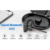 Casca Bluetooth New Bee M50, Baterie 24 ore, Reducere zgomot DSP, Cu husa, Sunet HD, Multipoint, Universală