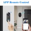 res_c200060c48701bd7baaea6beacde0d15 Sonerie Wireless, HD 1080P, Wi-fi, Unghi larg de 166 grade, Aplicatie, Senzor detectie miscare