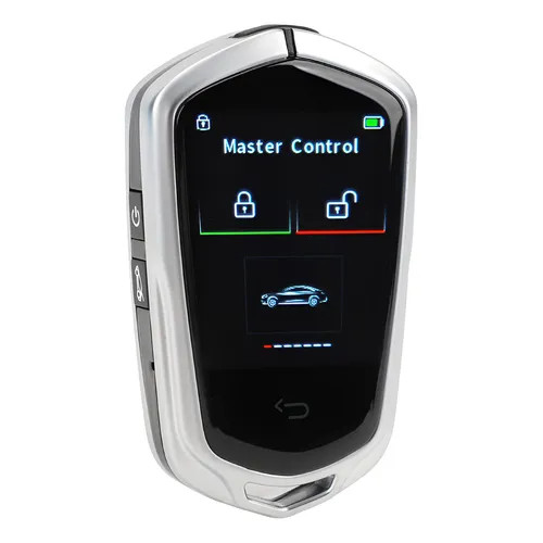 res_c2940c93c69b27f0f1768f94907a5aa2 Cheie Auto Smart cu Display 858, Activare Keyless Entry, 4 butoane, LCD cu touchscreen