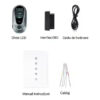 Cheie Auto Smart cu Display 700, Activare Keyless Entry, 4 butoane, LCD cu touchscreen
