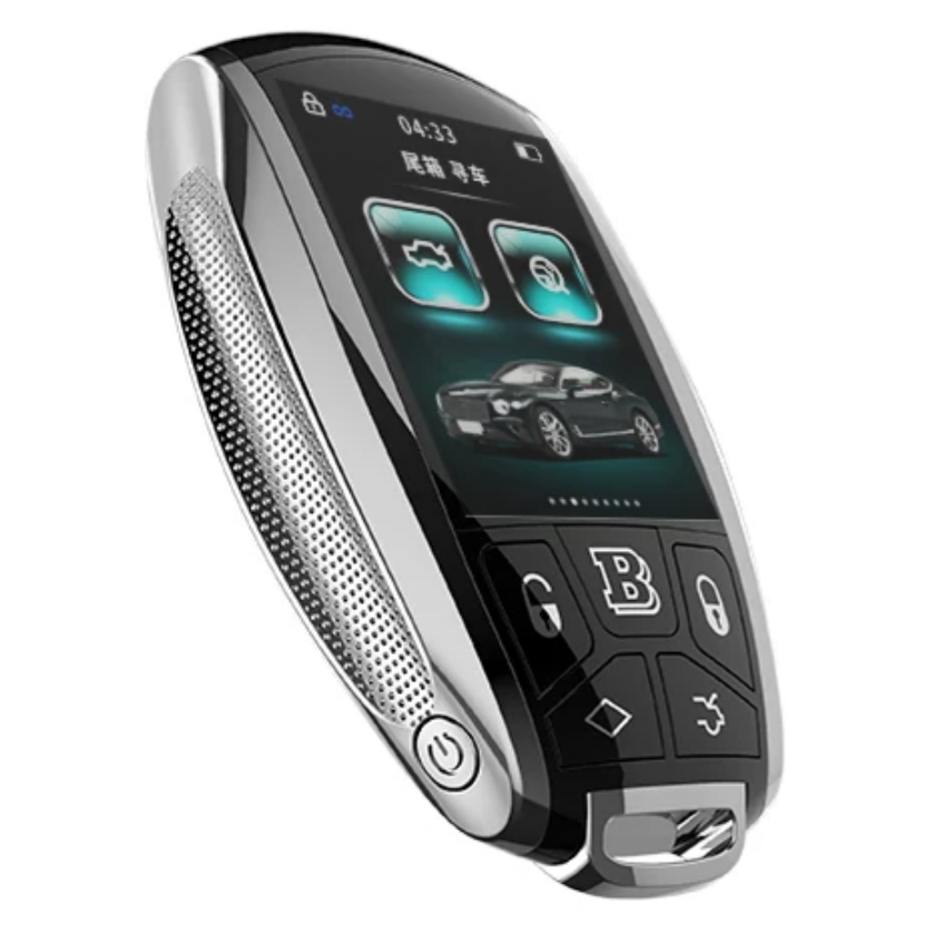 res_cd33a0ed9500a0b2682d9d114edaa293 Cheie Auto Smart cu Display B-One, Activare Keyless Entry, 4 butoane, LCD cu touchscreen