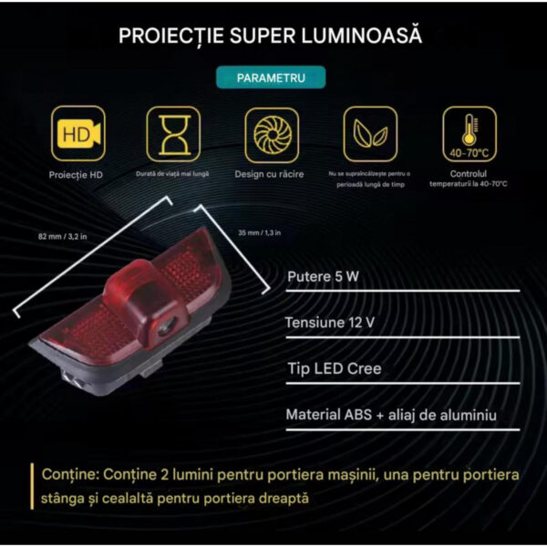 res_d20e089c7a798c174cffc0e01bc7d0e8 Lampi Portiere Auto MERCEDES BENZ, Holograma LED cu LOGO, Compatibile cu W204, C260, C300, C200, C280, C230