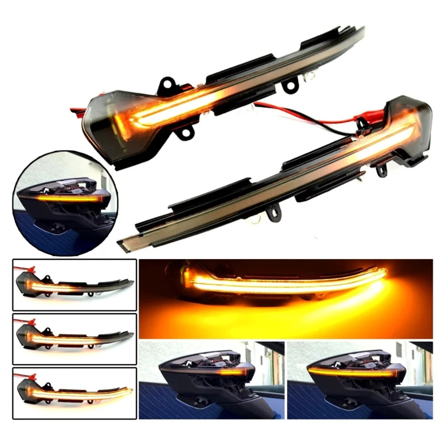 Semnalizari Dinamice Oglinda SEAT Leon MK3 2013-2019, Ibiza MK5 2017-2019, Arona 2017-2019