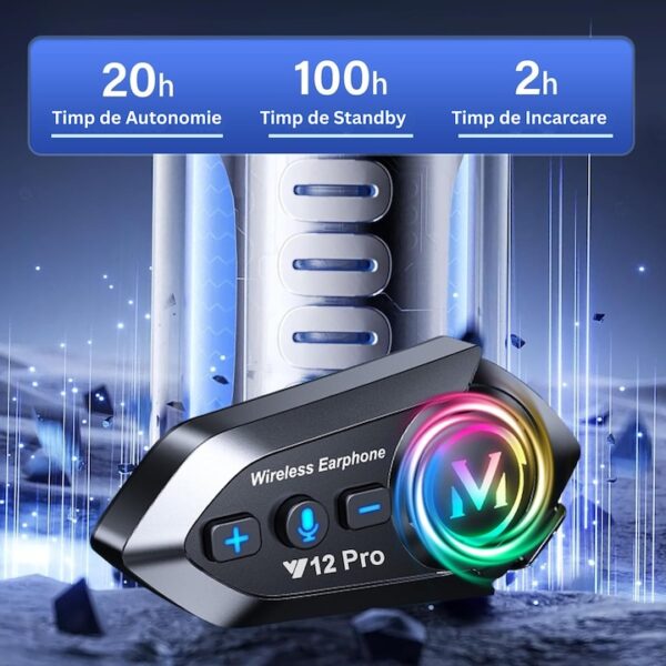 res_d4bcacfbfb759e4feba0afbe0de9b79b Casca Bluetooth Moto CerCip Y12 Pro, Intercom pentru 2 persoane, Autonomie 20 ore, Rezistenta la apa, Anulare zgomot, Muzica share, Raspuns Automat