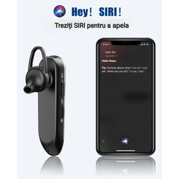 Casca Bluetooth New Bee LC-B45, Baterie 20 ore, Anulare zgomot AI, Două microfoane, Multipoint, Culoare Auriu