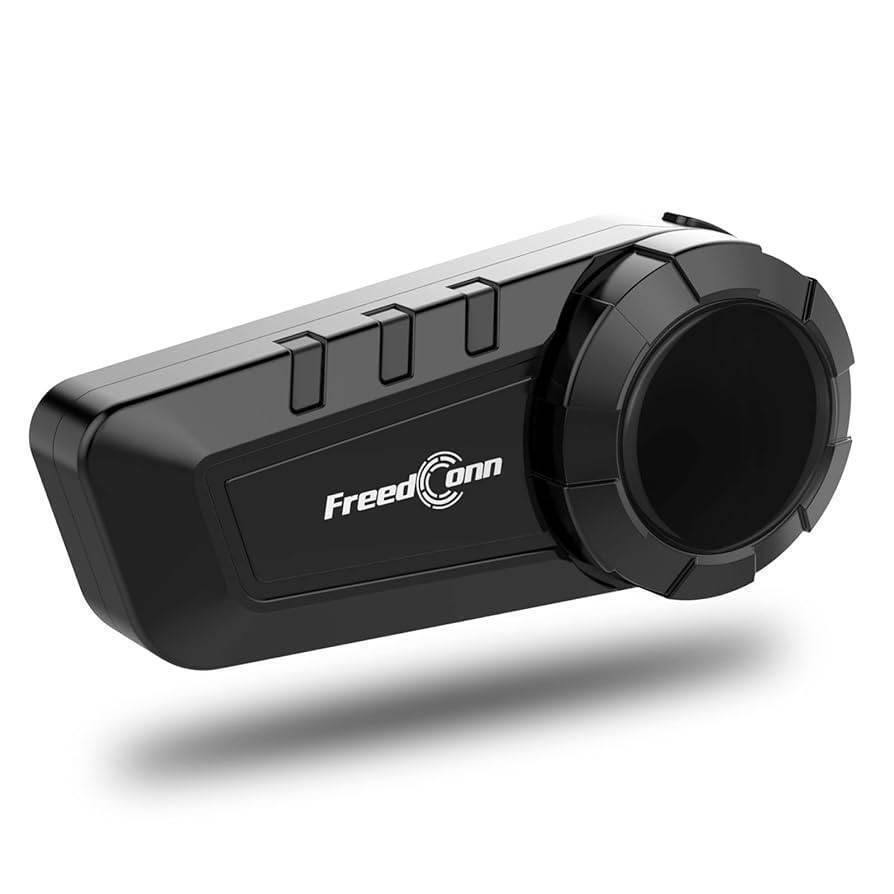 Casca Bluetooth pentru MOTO, FreedConn KY PRO, Intercom pentru 6 persoane 1200m, Autonomie baterie 11 ore, Anulare zgomot, Rezistenta apa IP65, Multipoint, Comanda vocala, Walkie-Talkie, Radio FM, Partajare muzica, Raspuns automat