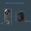 res_dead1fc7539ba87a9950e8e697883627 Sonerie Wireless, HD 1080P, Wi-fi, Unghi larg de 166 grade, Aplicatie, Senzor detectie miscare