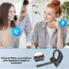 Casca Bluetooth New Bee M51, Baterie 60 ore, Cu carcasă, Două microfoane, Reducere zgomot DSP, Sunet HD, Multipoint, Două moduri de încărcare