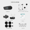 Casca Bluetooth pentru MOTO, FreedConn KY PRO, Intercom pentru 6 persoane 1200m, Autonomie baterie 11 ore, Anulare zgomot, Rezistenta apa IP65, Multipoint, Comanda vocala, Walkie-Talkie, Radio FM, Partajare muzica, Raspuns automat