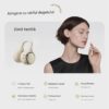 Casti Wireless TWS Ergonomice M160, Autonomie baterie 38 ore, Purtare pe ureche, Carcasa reîncărcabilă cu oglindă, Anulare zgomot, Multipoint, Sunet stereo Hi-Fi, Wireless V6.0, Bluetooth V5.4, Greutate 3g, Culoare Crem