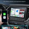 Adaptor Wireless CarPlay Android Auto, 4Gb Ram 64 Gb Memorie, Octa Core, Cip MTK MT676X, YouTube, Netflix Compatibil cu IOS si Android, Sim 4g