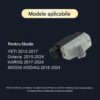 Lampi Portiere Auto SKODA cu LOGO, Compatibile cu Octavia 2015–2024, KODIAQ 2016-2024, KAROQ 2017-2024, YETI 2012-2017, Set 2 bucati, Lentile de sticla, Instalare Plug & Play, Calitate premium