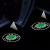 Lampi Portiere Auto SKODA cu LOGO, Compatibile cu Octavia 2015–2024, KODIAQ 2016-2024, KAROQ 2017-2024, YETI 2012-2017, Set 2 bucati, Lentile de sticla, Instalare Plug & Play, Calitate premium