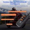 Navigatie MOTO CerCip MT9, Carplay/Android Auto, Octa-Core, GPS, IP67 Rezistenta apa, Camere 2K, Senzori presiune roti, Wifi, BSD, 6'25 inch, Touch, Mirror Link