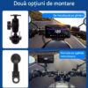 Navigatie MOTO CerCip MT9, Carplay/Android Auto, Octa-Core, GPS, IP67 Rezistenta apa, Camere 2K, Senzori presiune roti, Wifi, BSD, 6'25 inch, Touch, Mirror Link