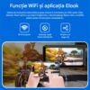 Navigatie MOTO CerCip MT9, Carplay/Android Auto, Octa-Core, GPS, IP67 Rezistenta apa, Camere 2K, Senzori presiune roti, Wifi, BSD, 6'25 inch, Touch, Mirror Link