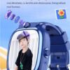 Ceas Smartwatch CerCip Y88 pentru Copii, Sim card 4G, Baterie 48 ore, Localizare GPS, Camera 3MP, Incarcare Wireless, Ecran cu Touch, Apel video, Functie spion, SOS,