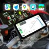 Navigatie MOTO CerCip MT9, Carplay/Android Auto, Octa-Core, GPS, IP67 Rezistenta apa, Camere 2K, Senzori presiune roti, Wifi, BSD, 6'25 inch, Touch, Mirror Link