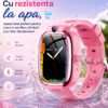 Ceas SMART pentru Copii, Smartwatch CerCip Y88,  Sim card 4G, Baterie 48 ore, Localizare GPS, Camera 3MP, Incarcare Wireless, Ecran cu Touch, Apel video, Functie spion, SOS