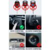 res_10daab51114eb5f000eea0a726f3c28d Cheie Auto Smart cu display CerCip SK09 Negru, Activare Keyless Entry, 4 butoane, LCD cu touchscreen, Smart Car Key