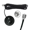 Antena pentru Statie Auto CB, Baza magnetica 88mm, Inaltime 71cm, Lungime cablu 5m, Frecventa 27 Mhz, Compatibila cu orice statie CB