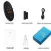 fbc722ad-78ad-4720-babb-db92e3496e0e Cheie Auto Smart cu Display CerCip 818 Negru, Activare Keyless Entry, 4 butoane, LCD cu touchscreen, Smart Car Key